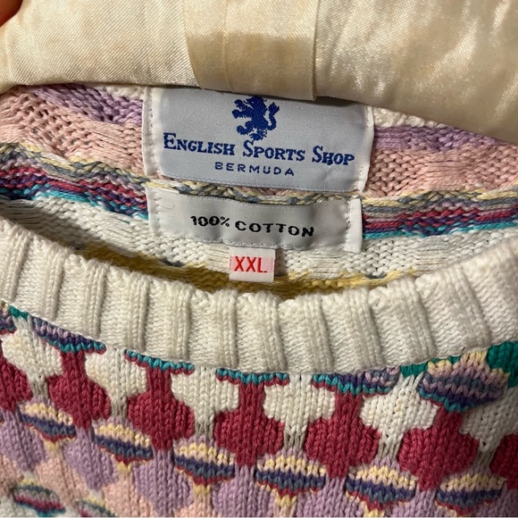 Oversized patterned sweater - Picture 3 of 3